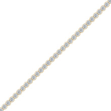 Shimmering Diamond Tennis Bracelet