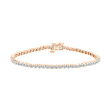 Shimmering Diamond Tennis Bracelet