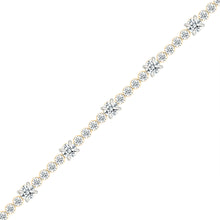 Chic Gold & Diamond Bracelet