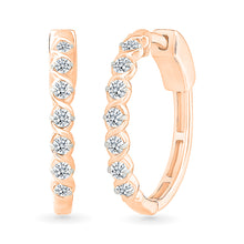 Starlight Dew Drops Hoops Earrings