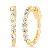 Starlight Dew Drops Hoops Earrings