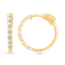 Starlight Dew Drops Hoops Earrings