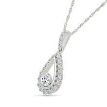 Twinkling Teardrop Pendant
