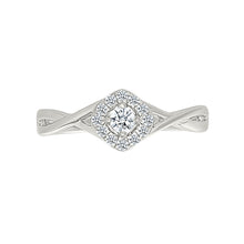 Wrapped Twist Diamond Ring