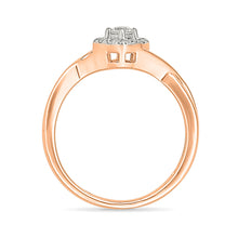 Wrapped Twist Diamond Ring