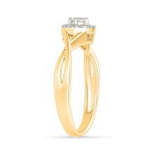Wrapped Twist Diamond Ring