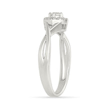 Wrapped Twist Diamond Ring