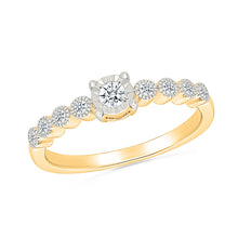 Timeless Halo Diamond Ring