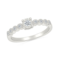 Timeless Halo Diamond Ring