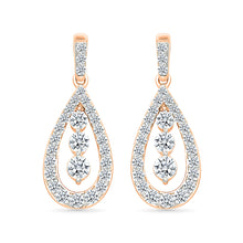 Oval Diamond Dreams Earrings
