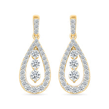 Oval Diamond Dreams Earrings