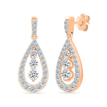 Oval Diamond Dreams Earrings