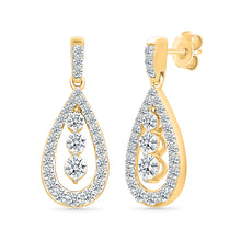 Oval Diamond Dreams Earrings