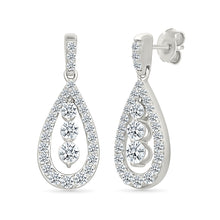 Oval Diamond Dreams Earrings