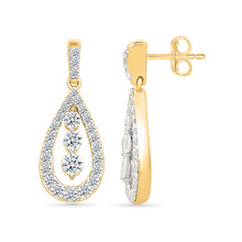 Oval Diamond Dreams Earrings