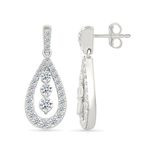 Oval Diamond Dreams Earrings