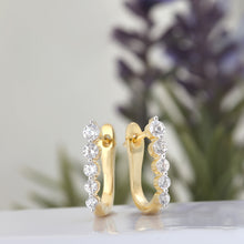 Purram  Gold & Diamond Studs  Earrings
