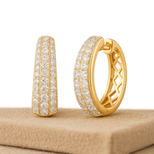 Candentis Diamond Hoops Earrings