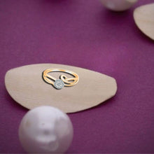 Art Deco Halo Gold &  Diamond Ring