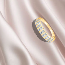 Sparkling Diamond Band Ring